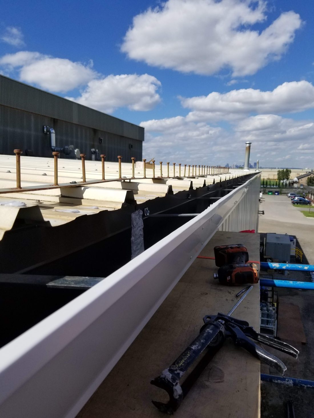 Custom eavestrough & exterior work by Calgary Exteriors