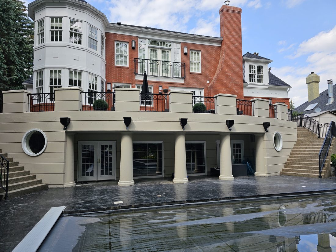 Custom eavestrough & exterior work by Calgary Exteriors
